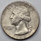 *SILVER* 1940-S  Washington Quarter -《Great Way To Buy Silver!!》