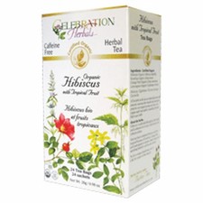 Tisane Bio D'Hibiscus Avec Fruits Tropicaux 24 Sacs