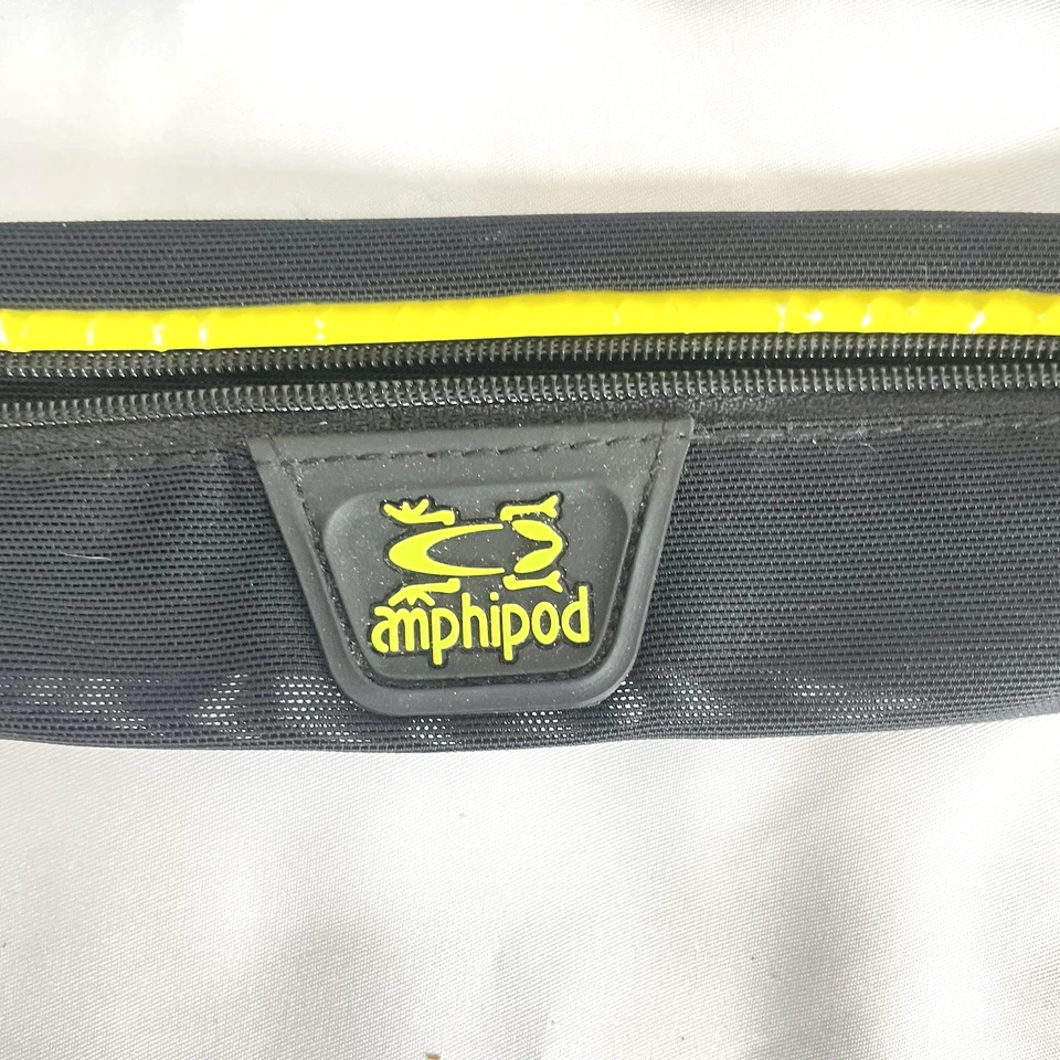 Amphipod AirFlow MicroStretch Belt Black/Yellow Large Adjustable Running Hiking - Image 2 of 4