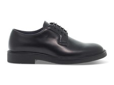 Brecos 11531 24 N Brushed Black Lace Up - Men's Shoes
