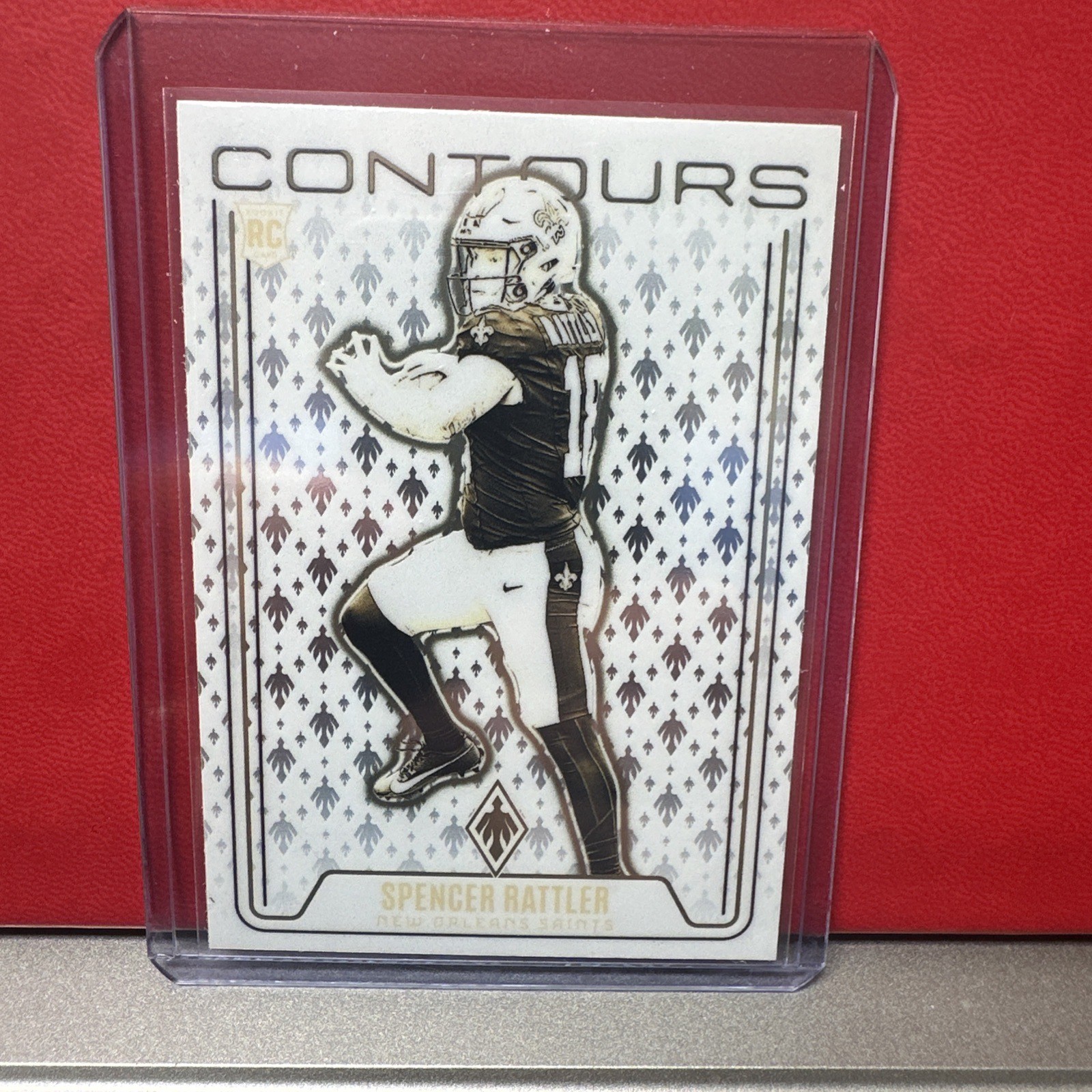 2024 Panini Phoenix - Contours Spencer Rattler #CON-SRR (RC)