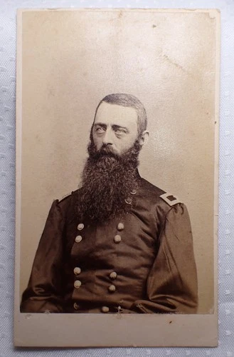 Original Civil War CDV Photo UNION GENERAL DAVID MCMURTRIE GREGG