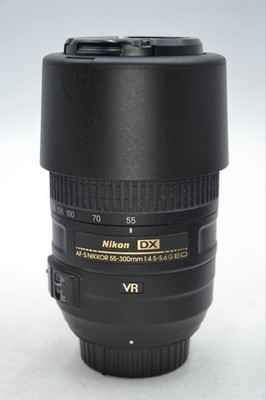 Nikon AF-S 55-300mm VR DX Telephoto Lens With Lens Caps #1993