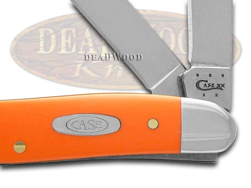 Карманный нож Case xx средний Stockman гладкий оранжевый делрин нержавеющая сталь 80509 - Изображение 2 из 4
