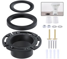 boeemi RV Toilet Seal 3" Floor Flange Kit for Dometic 300/310/320 Series