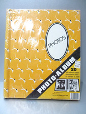 Vintage 1970s Self-Adhesive Photo Album SEALED New Old Stock 20 Page 1.97 Retro