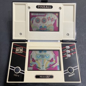 Nintendo Game & Watch Pinball Handheld System Console 1983 PB-59 Retro Game Used