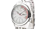 Vintage [NEAR MINT] SEIKO 5 7S26-01V0 White Dial Automatic Silver Men's JAPAN