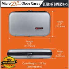 Protec Micro Oboe Case Black BM315