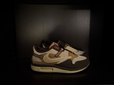 Travis Scott Air Max 1 Cactus Jack Baroque Brown Size 11 VNDS