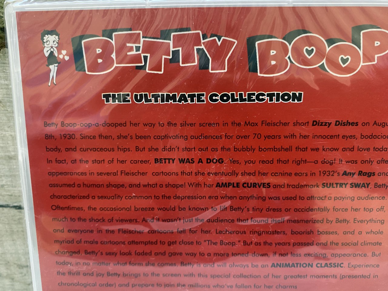 Betty Boop The Ultimate Collection DVD Box Set 2 Disc 25 Retro Cartoons Pal BW