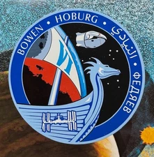 SPACEX SIX SPACE-X 6 CREW MISSION DECAL STICKER