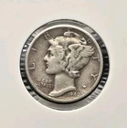 1942-P Mercury Dime 90% Silver US Mint Philadelphia