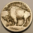 1913 S Type-1 Buffalo Nickel Dateless  "As Pictured- Not Chemically Treated"