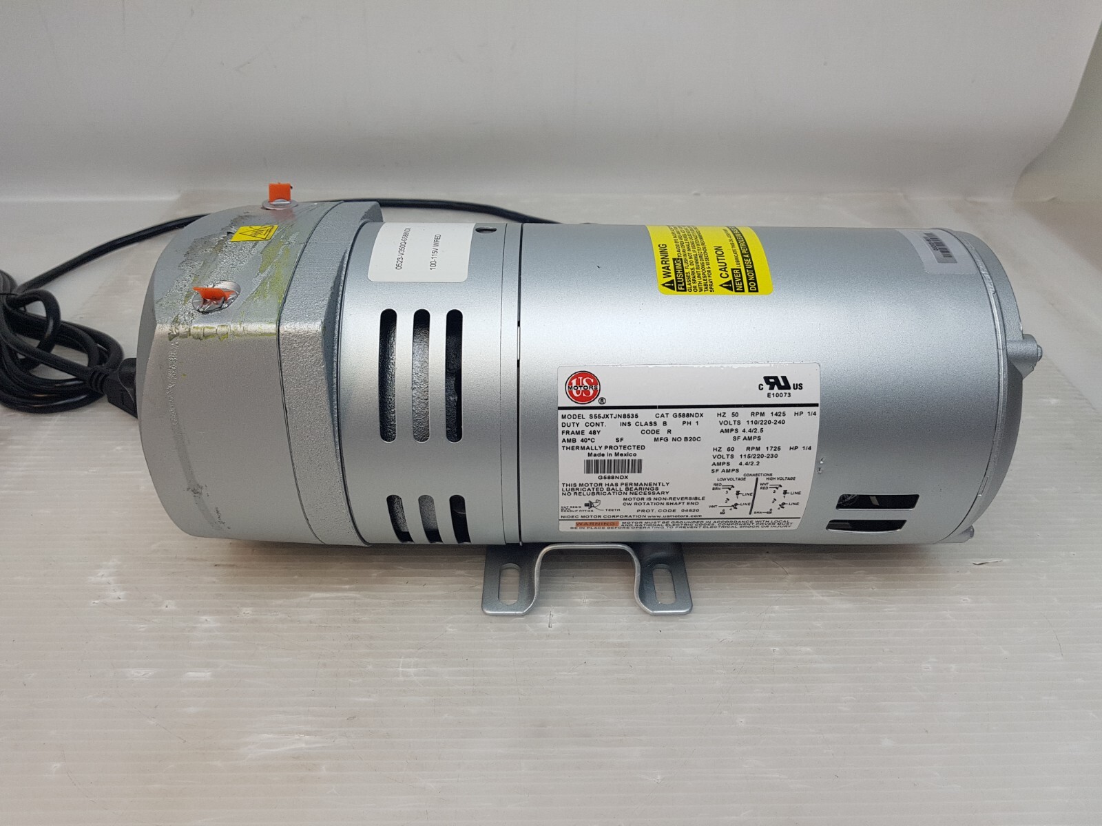 GAST VACUUM PUMP 0523V350QG588NDX 100115V S55JXTJN8535 G588NDX for