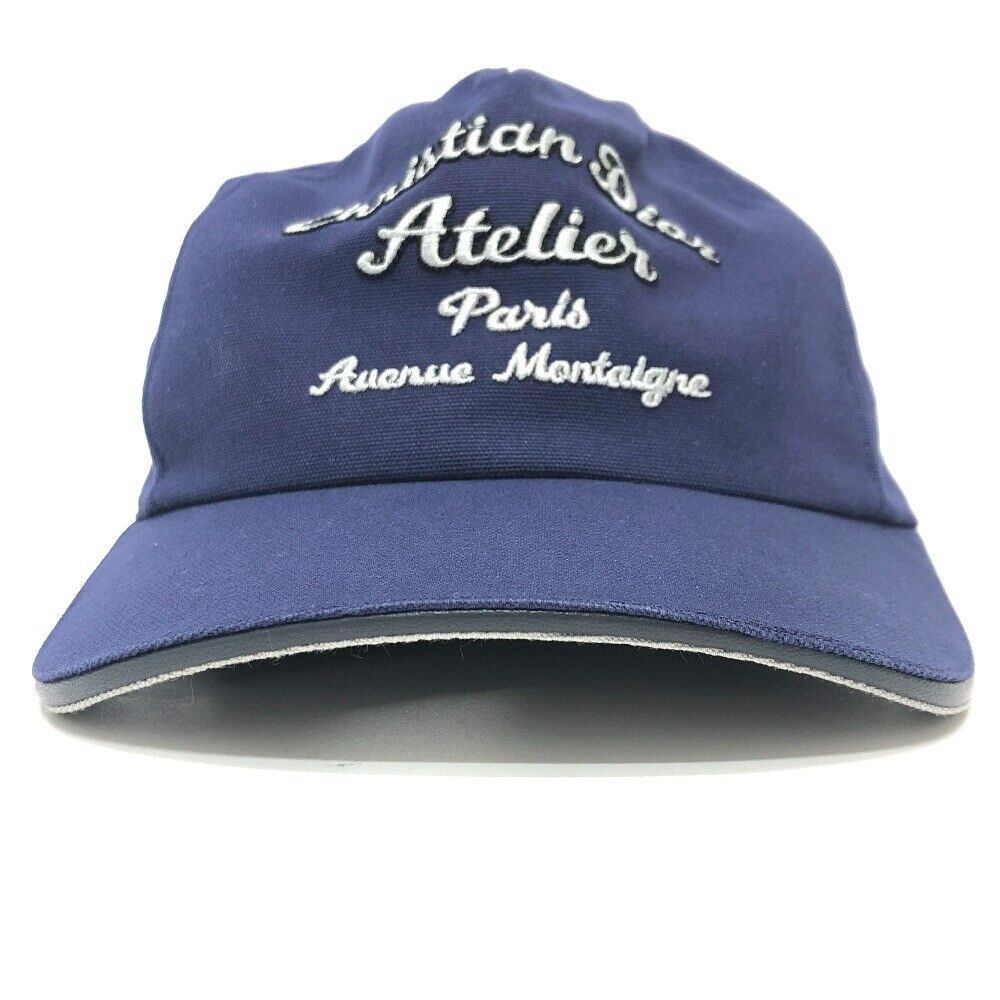 Dior 933C902L4511 ATELIER logo embroidery hat cap cotton Dior 933C902L4511 ATELIER logo embroidery hat cap cotton