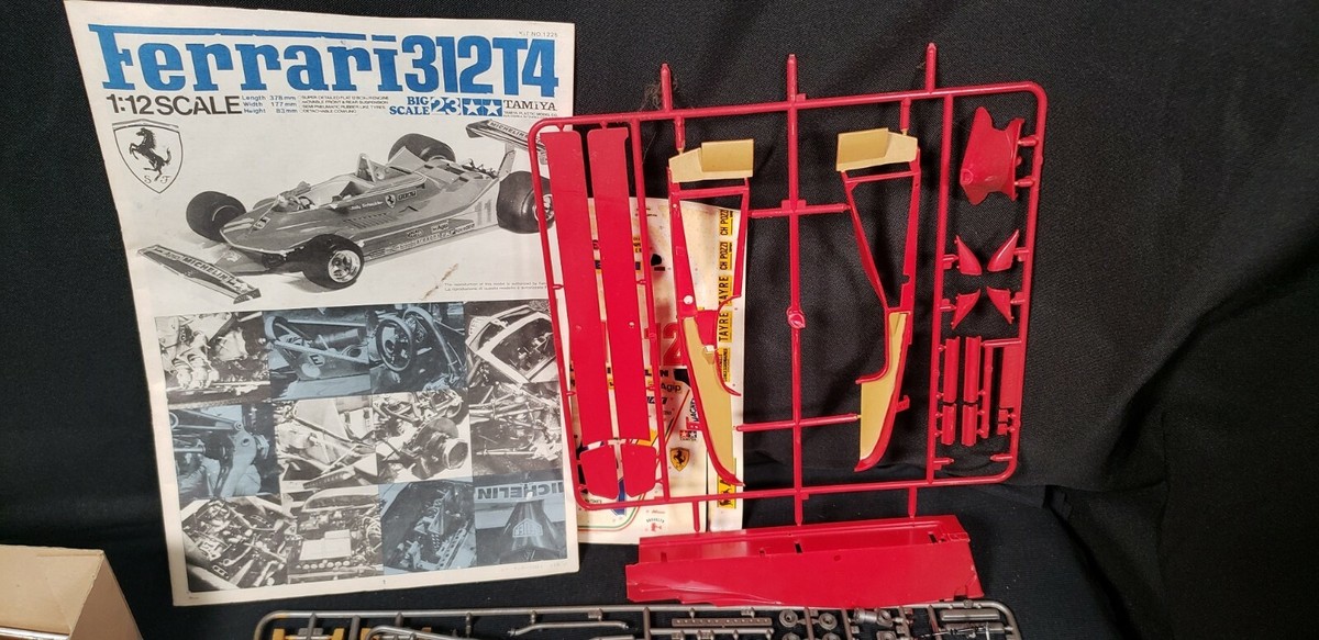 Ferrari 312T4 1979 Tamiya | No. 12025 / 1225. 1/12 Scale