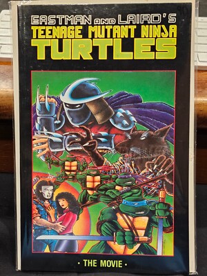 EASTMAN And LAIRD'S Teenage Mutant NINJA TURTLES THE MOVIE 1990 NM