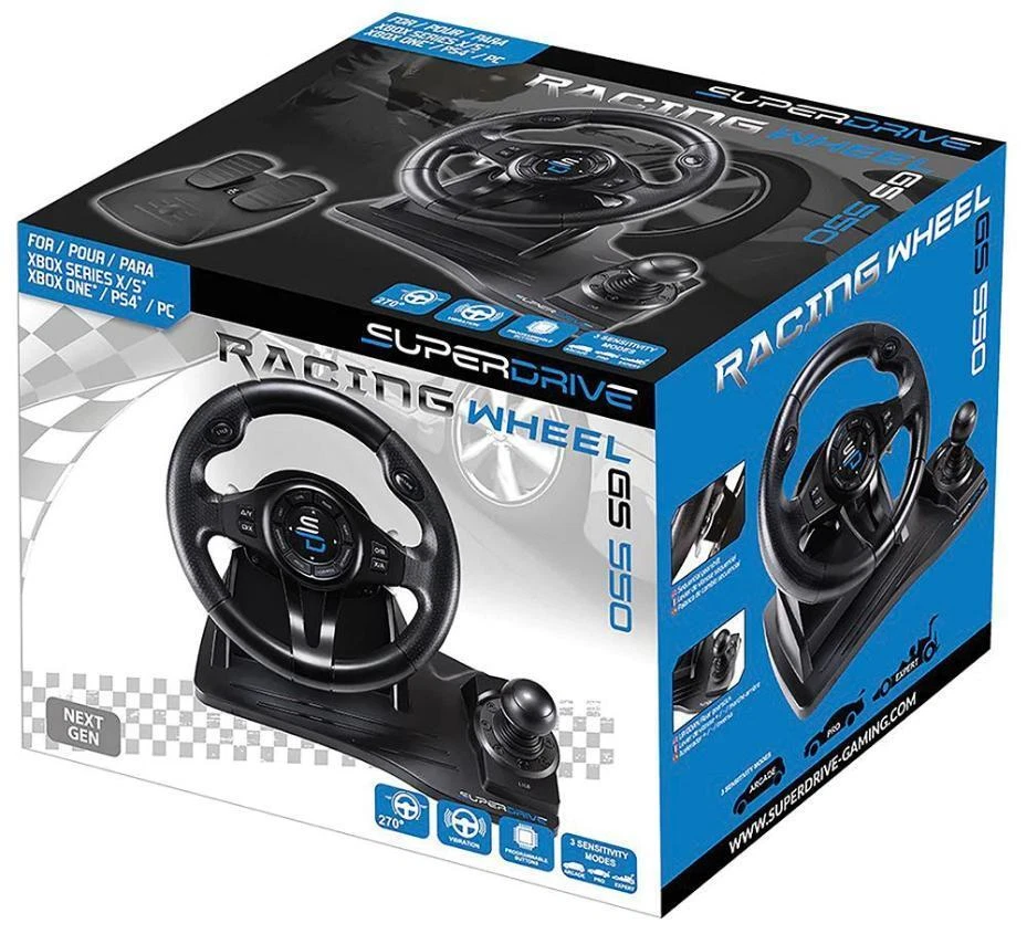 Super Drive GS550 Racing Wheel Set - SA5596-NG - Image 2 of 2