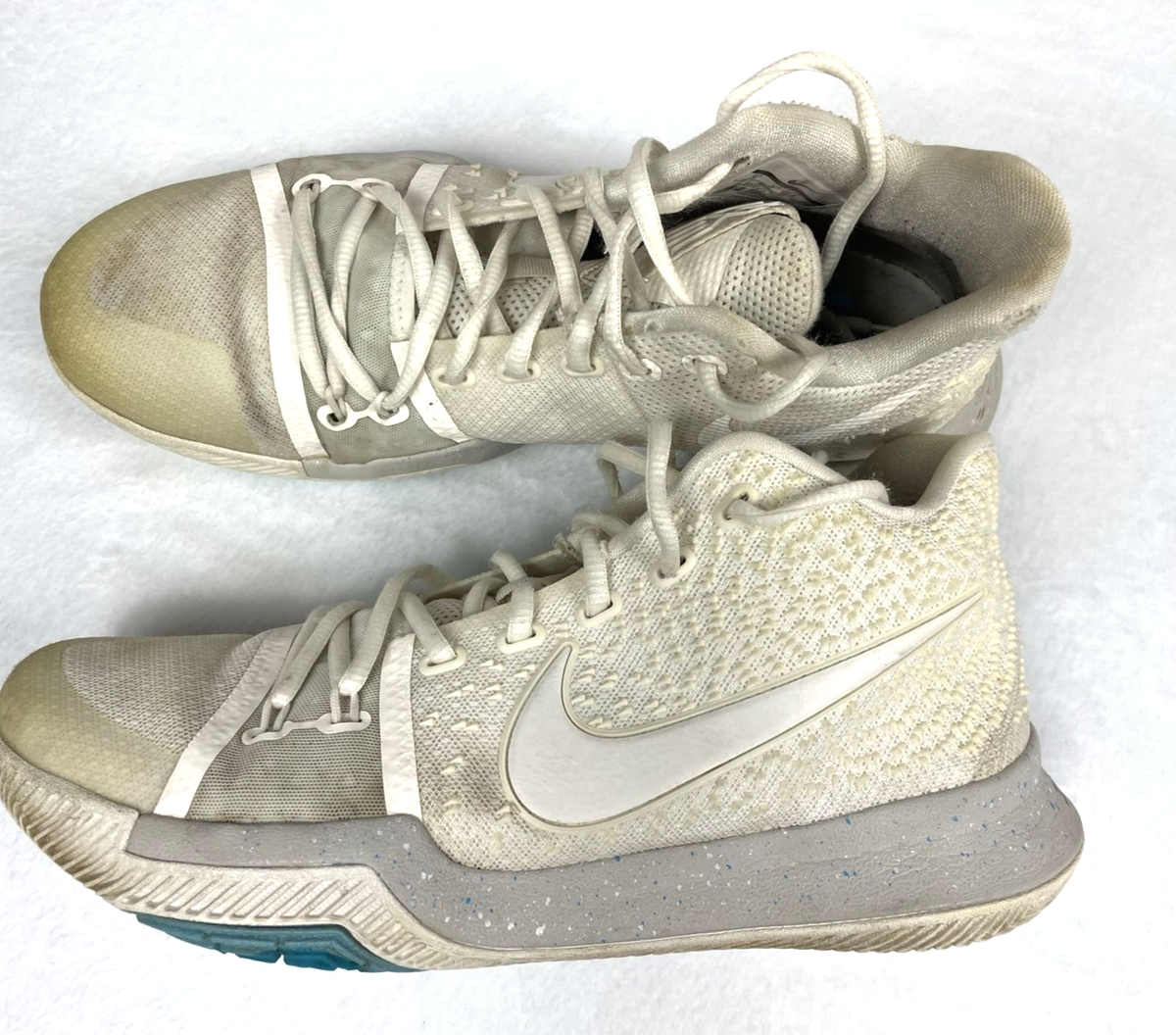 Nike Shoes Kyrie Basketball Sneakers White Mesh 859 466-101