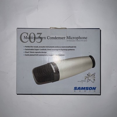 Samson C03 Kondensatormikrofon mit mehreren Mustern