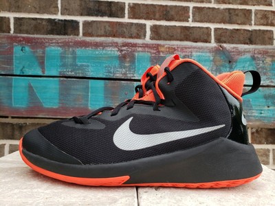orange basketball shoes youth