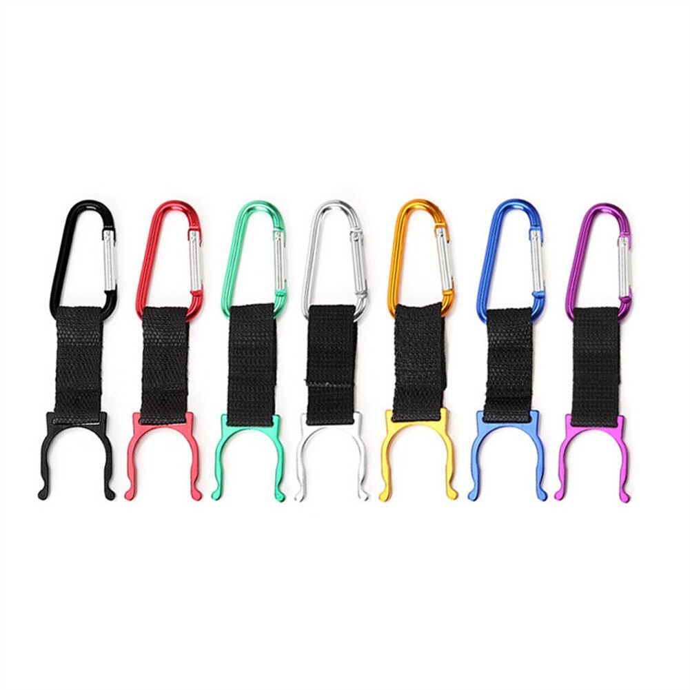 Carabiner Kettles Mountain Climbing Water Bottle Holder Camping