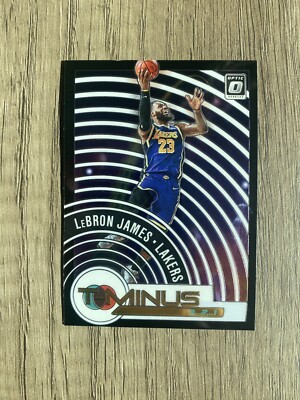 2020-21 Panini Optic LeBron James T-Minus #9 Los Angeles Lakers