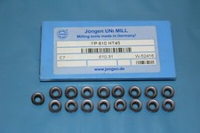 17x Jongen FP610 HT45 Wendeplatten Wendeschneidplatten Fräsplatte JMC07-610-HT45