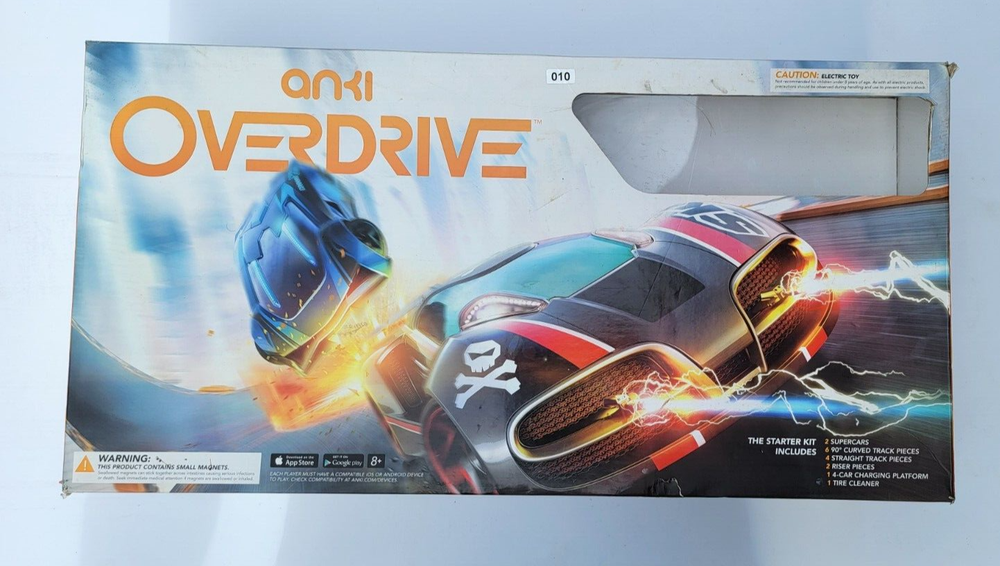 Anki Overdrive Starter Kit Remote Racing Cars with Tracks (Preowned Condition.)