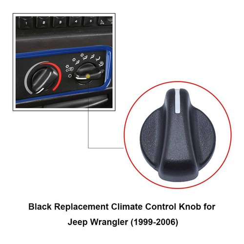For Jeep Wrangler TJ 19992006 Heater Climate Control Switch Panel