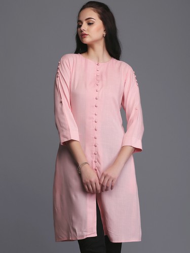 front button open kurti