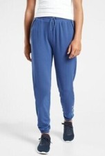 ATHLETA GIRL warm up jogger in damask blue size XL/14 Youth Girls Activewear