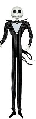 The Nightmare Before Christmas Jack Skellington Hanging Poseable