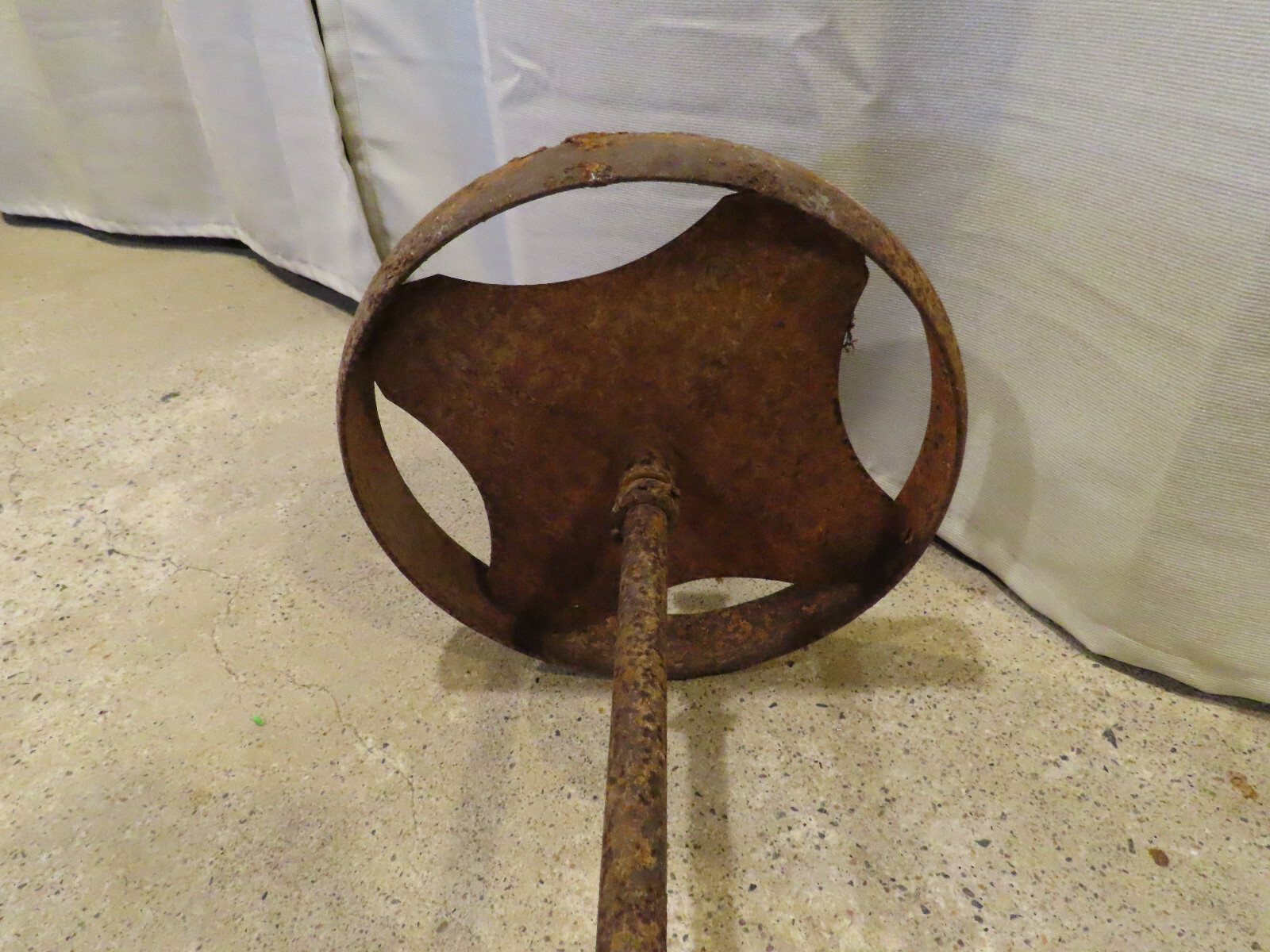 Gravely Rotary Plow Wheels with Axle, Vintage Tractor Parts eBay