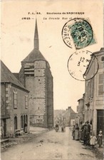 CPA Jars - La Grande Rue et l'Église (988882)