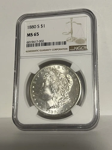 1880-S $1 Morgan Dollar NGC MS65