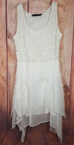 white flowy summer dress