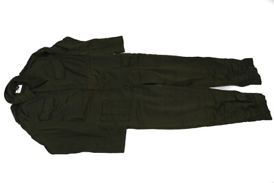 Large (7585/9505) - Belgian Army OD Green Tanker Coveralls Overall