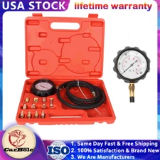 Engine Oil Pressure and Transmission Diagnostic Tester Kit 500 PSI Gauge Hose