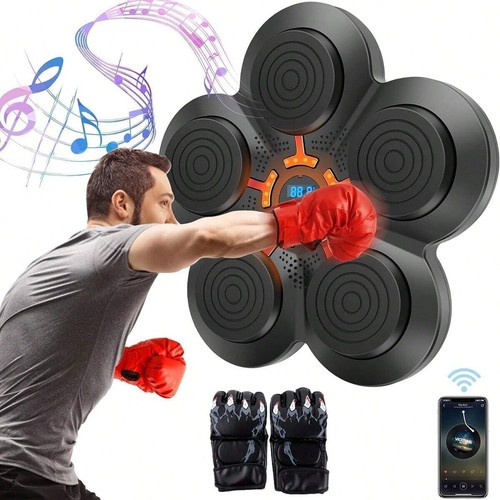 Electronic Music Boxing Machine With Boxing Gloves,Boxing Gym Equipment