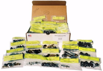 1970 Ford Torino Cobra Master Body Bolt kit silver cad  concurs correct bolts