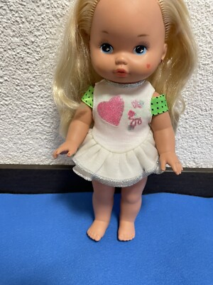 Mattel Lil Miss Vintage 1988 Lil Miss Make Up Doll Puppe swim suit