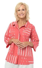 Tulip Clothing Tulip Alice Womens Shirt in Paradise Sand Dunes
