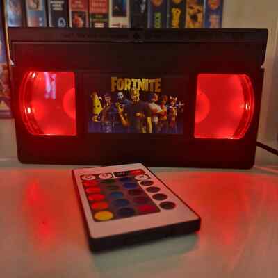 Videospiele, Bücher & Sonstiges LED VHS Kassette Licht Lampe Geburtstag Weihnachten Geschenkidee Retro