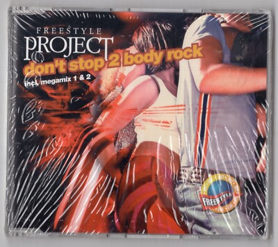 Freestyle Project Maxi-CD DON'T STOP  2 BODY ROCK 2002 Hip Hop Mixes MINT SEALED