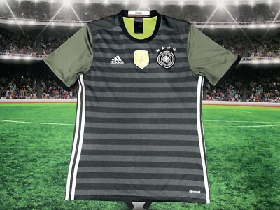 Germany National Team Soccer Jersey Away 2015 Adidas Sz Médium Preowned