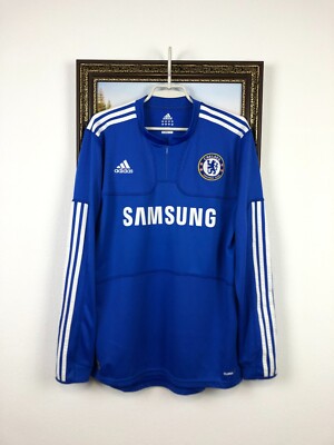 Chelsea Home football shirt 2009 Soccer Adidas Long Sleeve Jersey