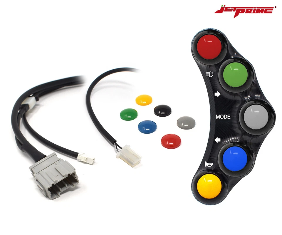 Pulsantiera JetPrime sinistra stradale per MV Agusta Brutale 1090RR R 2012 2015 - Imagem 2 de 3