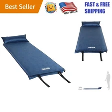 Luxury Self-Inflating Sleeping Pad with Pillow - Perfect for Camping & Travel